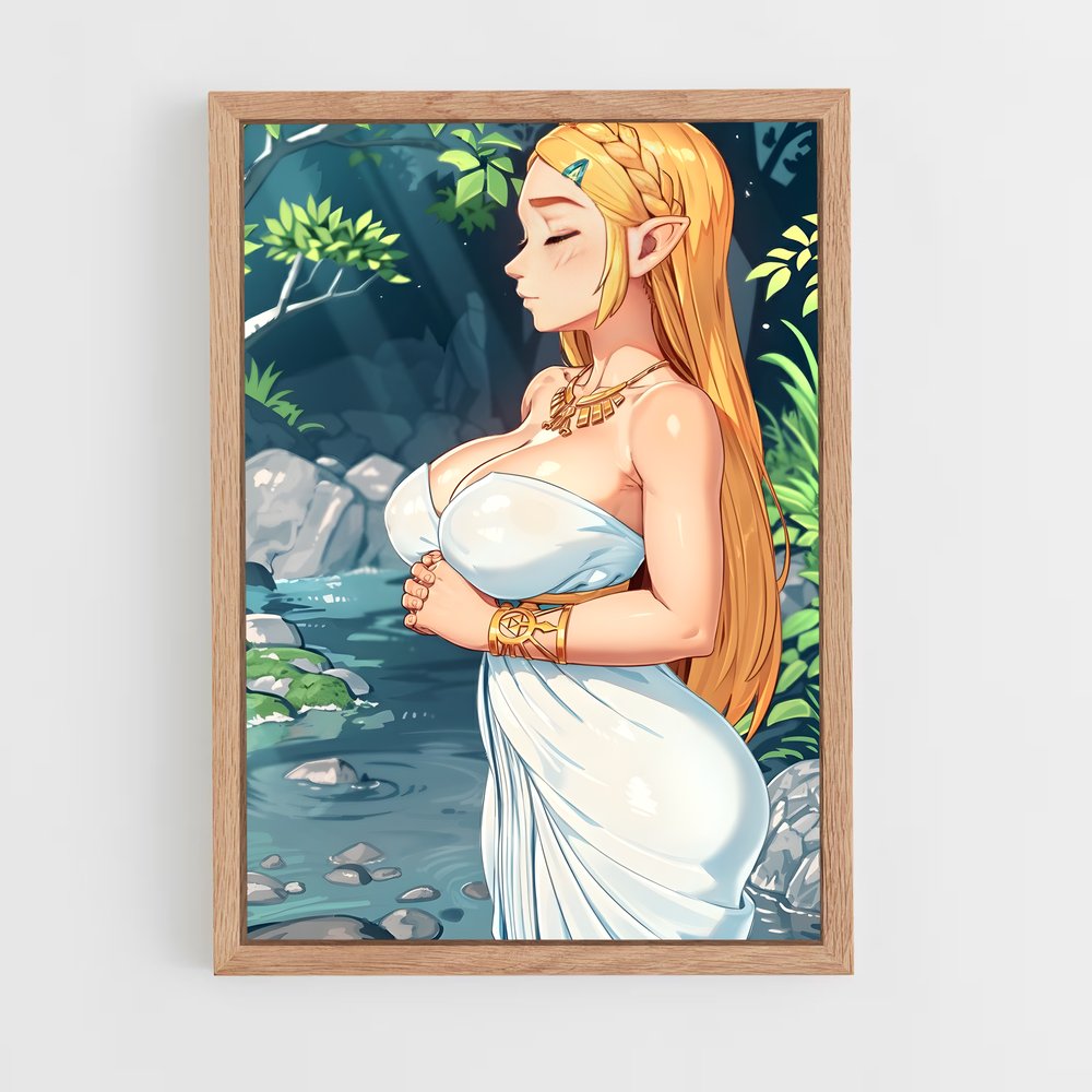 Poster L'Élue des Bois – affiche Zelda (vue 4)